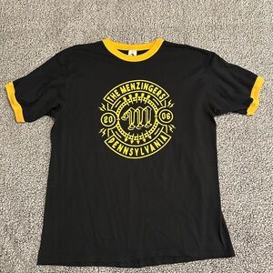 MENZINGERS Punk Band Ringer T-Shirt Rock Size L